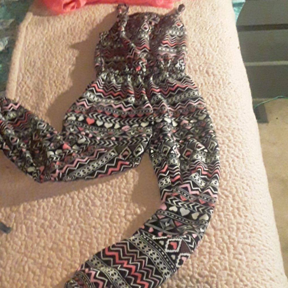 Romper and cover up